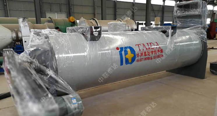 風掃1010型污泥烘干機發往巴林